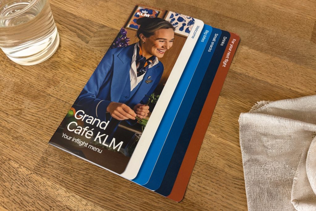 KLM uvodi Grand Café KLM: više izbora hrane i pića na europskim letovima