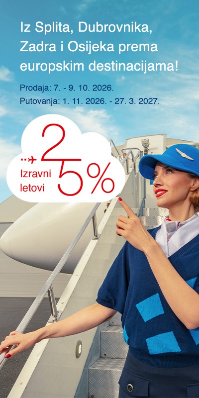 Croatia Airlines ponuda letova